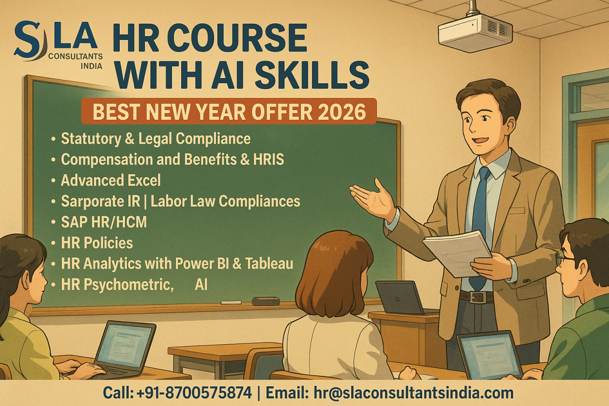HR Training Certification, Delhi, Noida, Ghaziabad, Gurgaon, Human Resource Classes, Payroll, SAP HCM Certification,”New Year Offer 2026″
