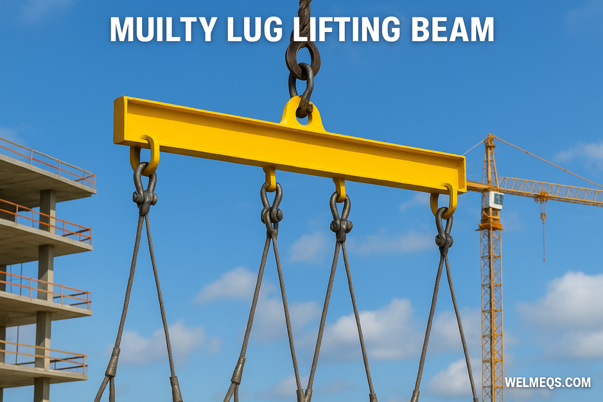 Muilty Lug Lifting Beam | Heavy Lifting Solution With Retractable Loading Platform Support
