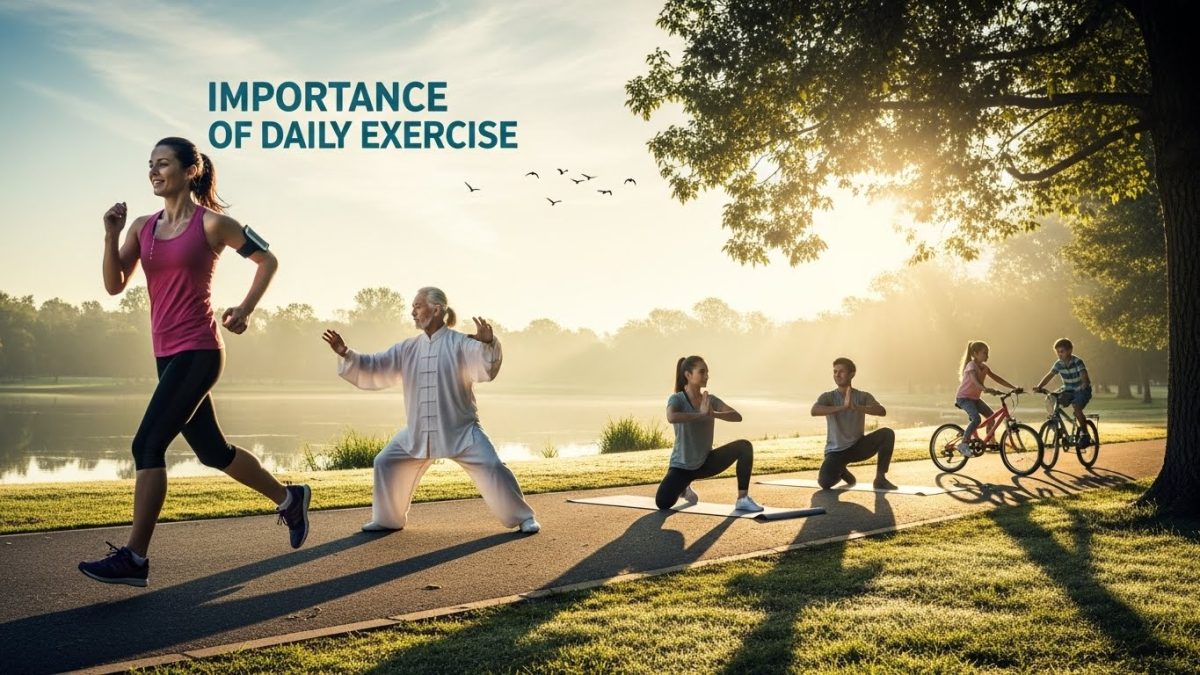 Importance of Daily Exercise for a Healthier Lifestyle Importance of Daily Exercise for a Healthier Lifestyle