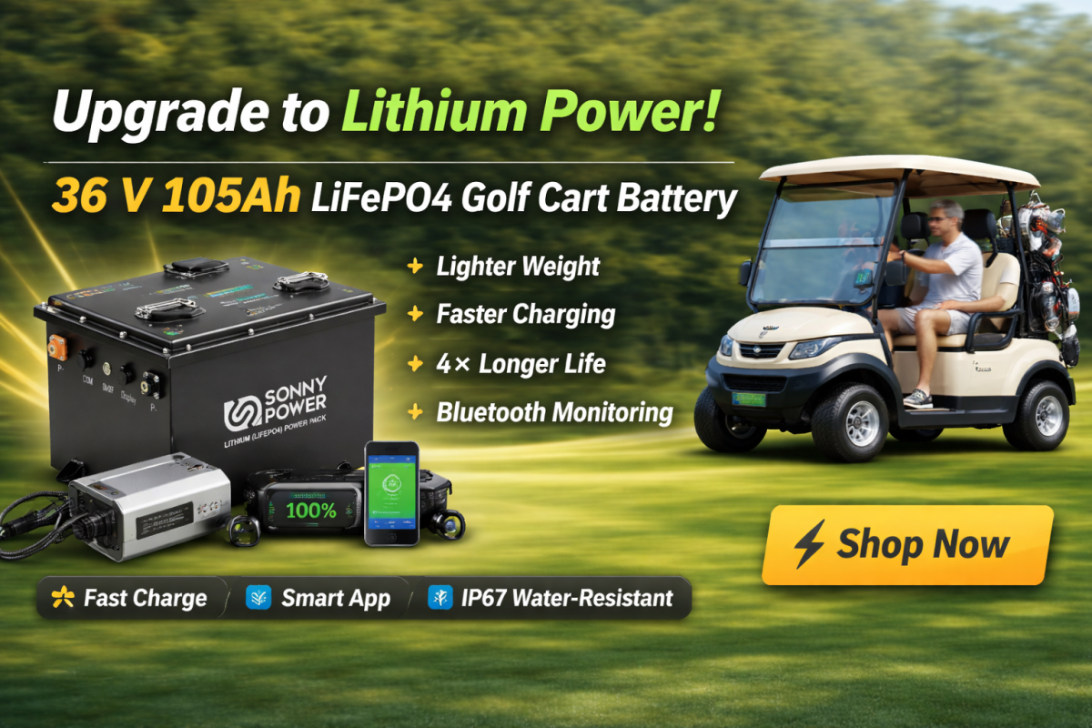 36 Volt Golf Cart Batteries: Why More Owners Are Switching to Lithium