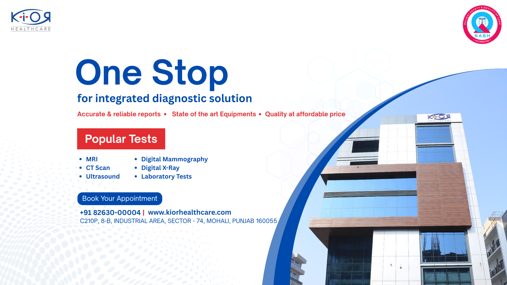 best diagnostic center in mohlai | Kior Healthcare