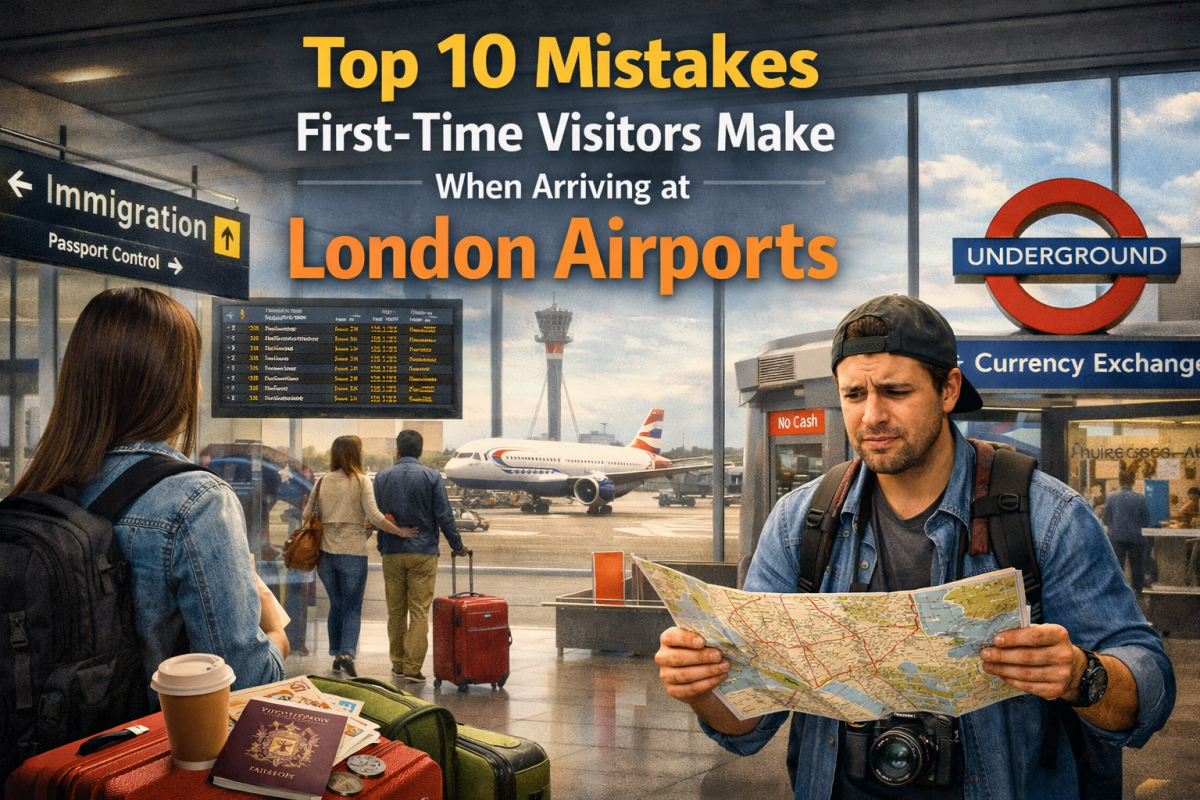 Top Mistakes First-Time Visitors Make at London Airports — And How to Avoid Them