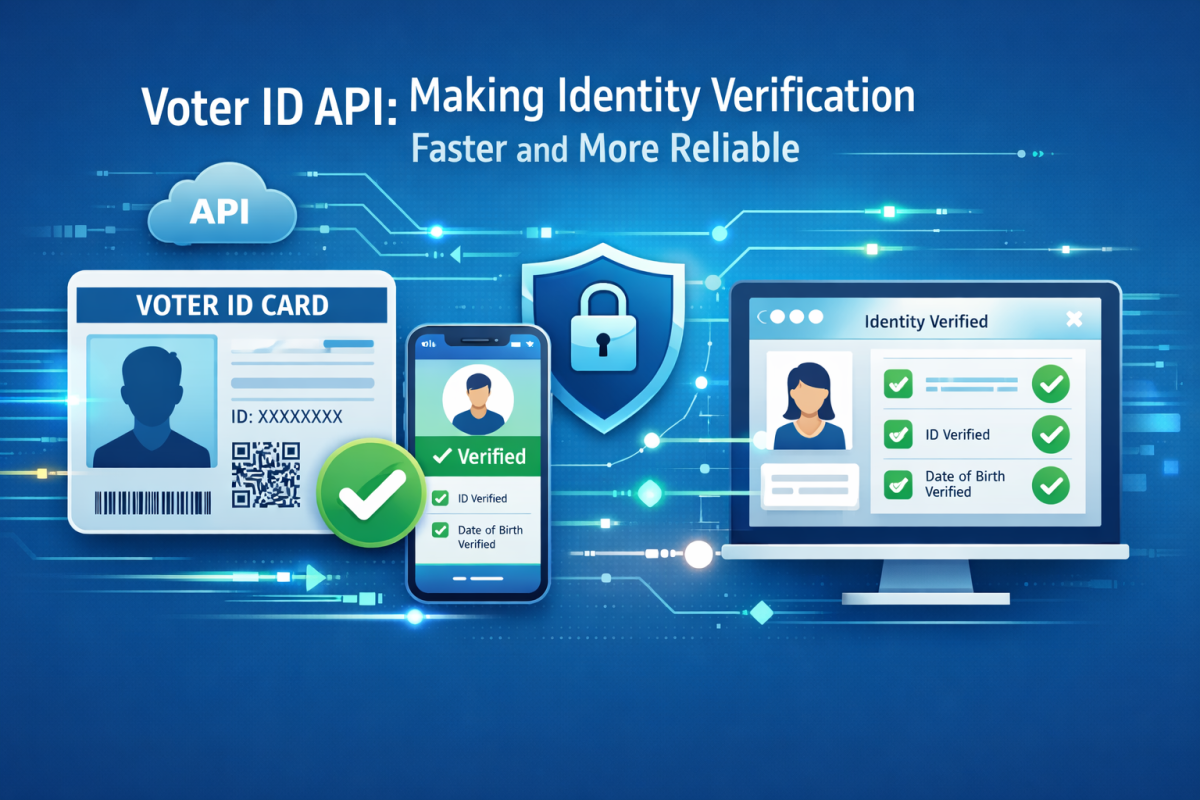 Voter ID API: Making Identity Verification Faster and More Reliable Voter ID API: Making Identity Verification Faster and More Reliable
