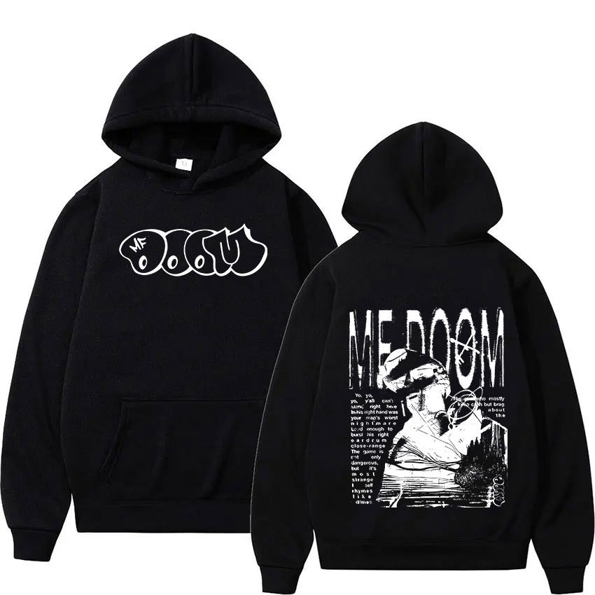 MF DOOM Hoodie Designs With Bold Mask Prints