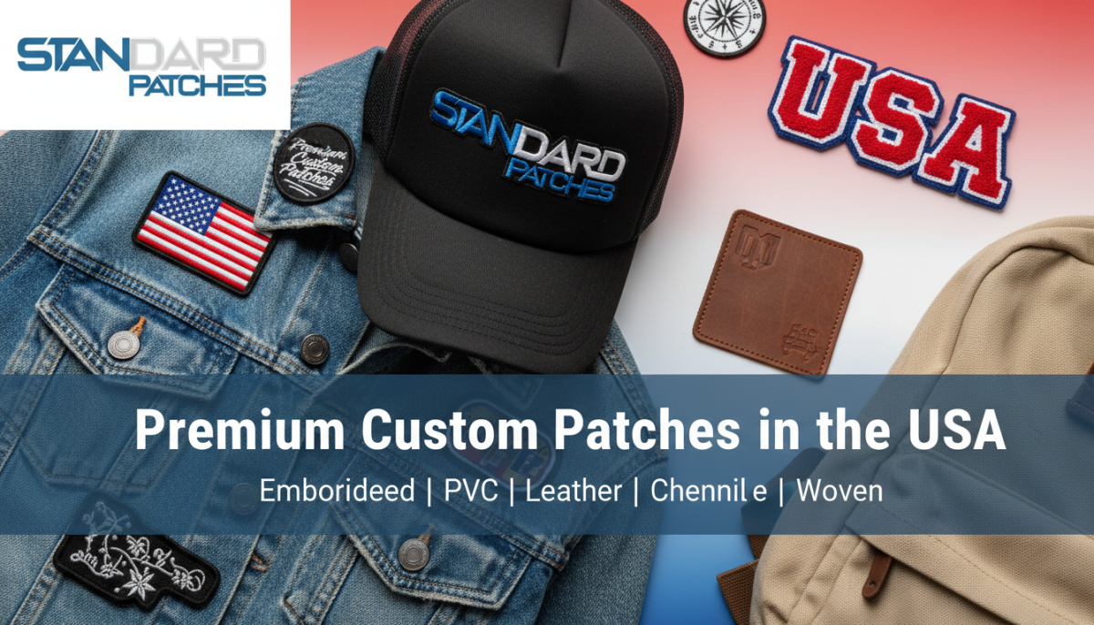Premium Custom Patches in the USA | Embroidered, PVC, Leather & More Premium Custom Patches in the USA | Embroidered, PVC, Leather & More