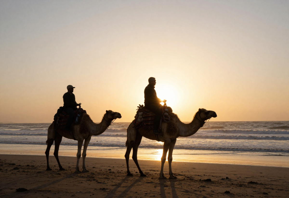 Camel Riding in Essaouira: Best Sunset Views by the Atlantic