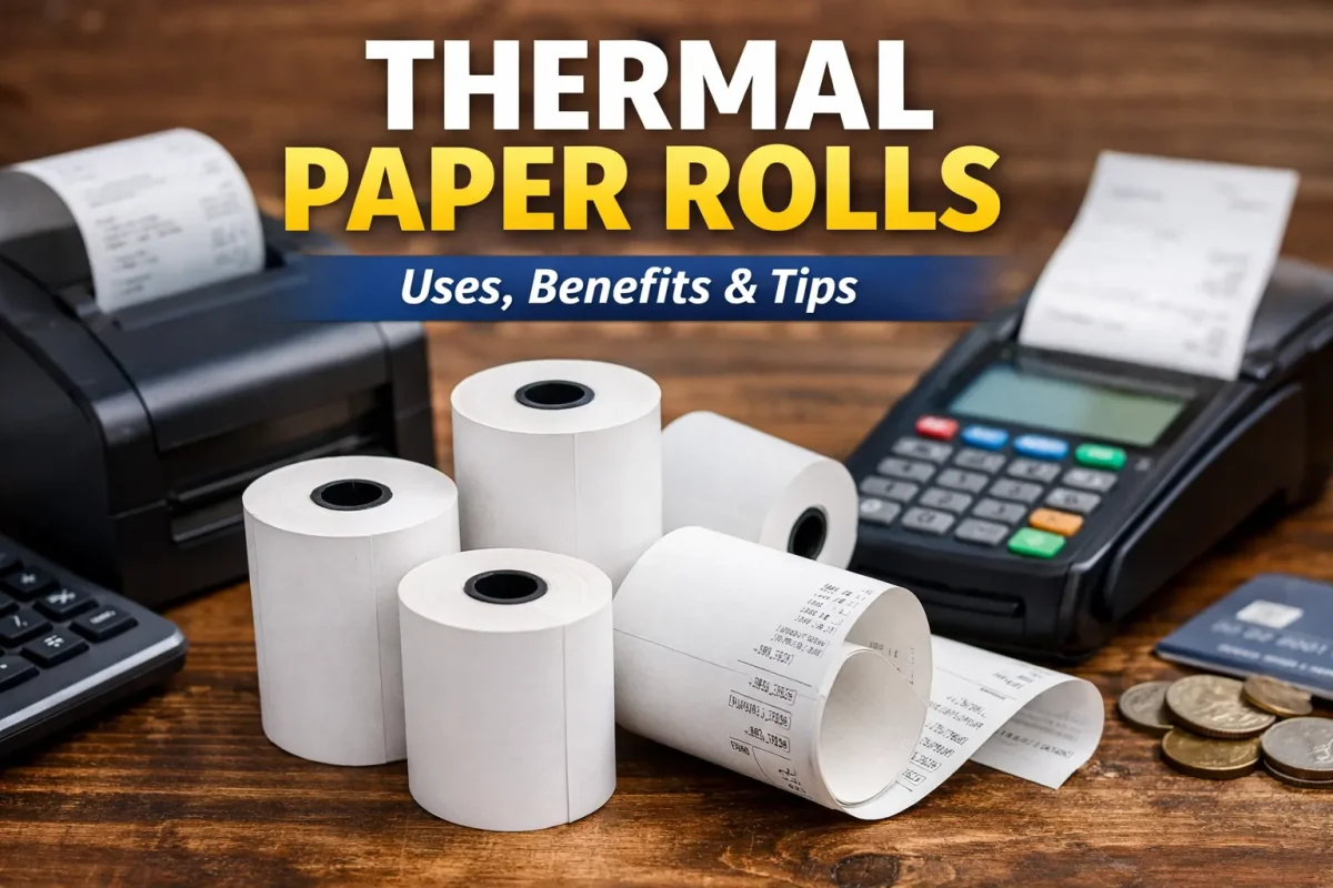 A Guide to Thermal Paper Rolls for POS and Receipt Printers