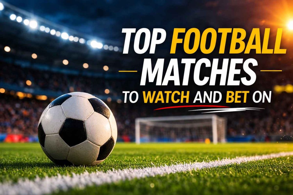 Top Football Matches to Watch and Bet on This Week