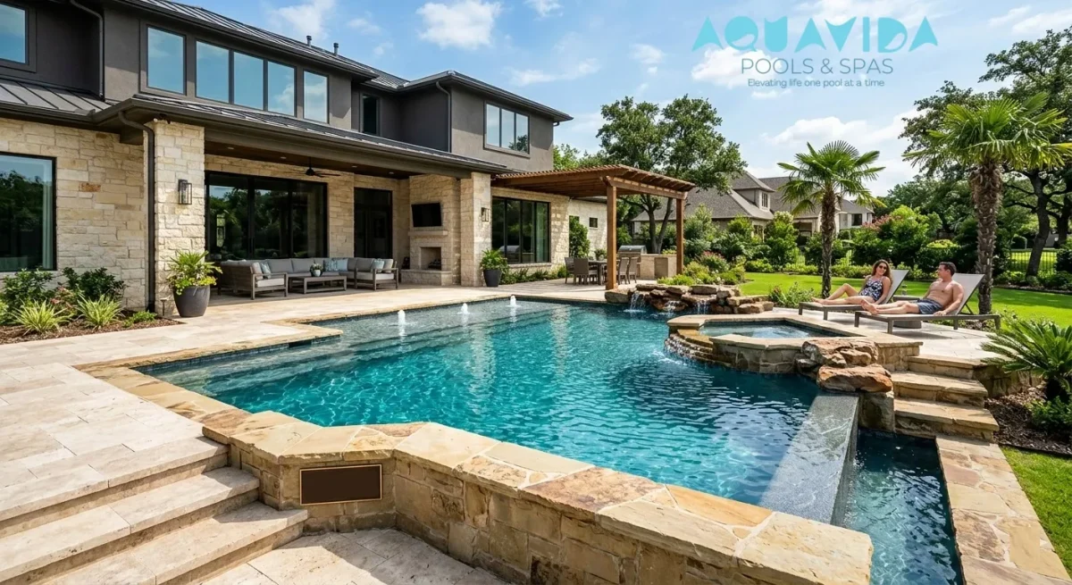 Modern Style Custom Pool Builders Richardson