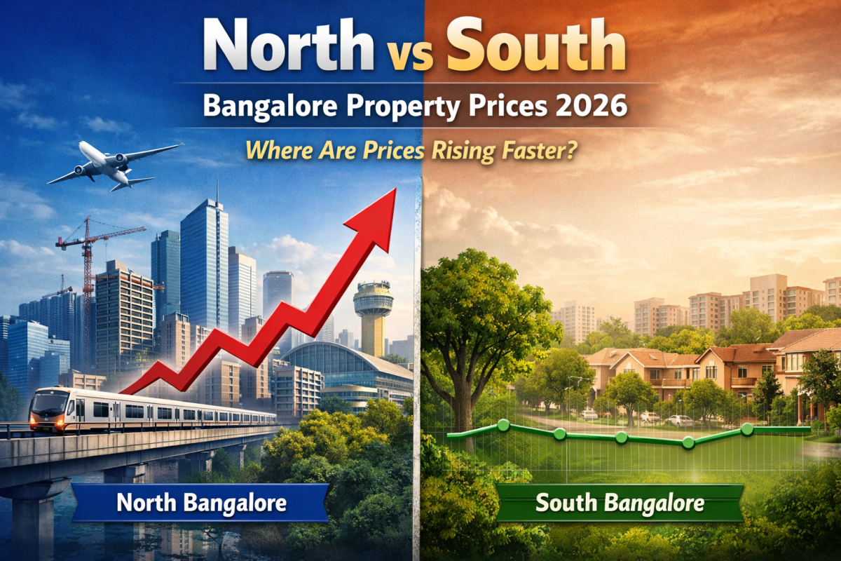 North vs South Bangalore: Where Are Prices Rising Faster in 2026?