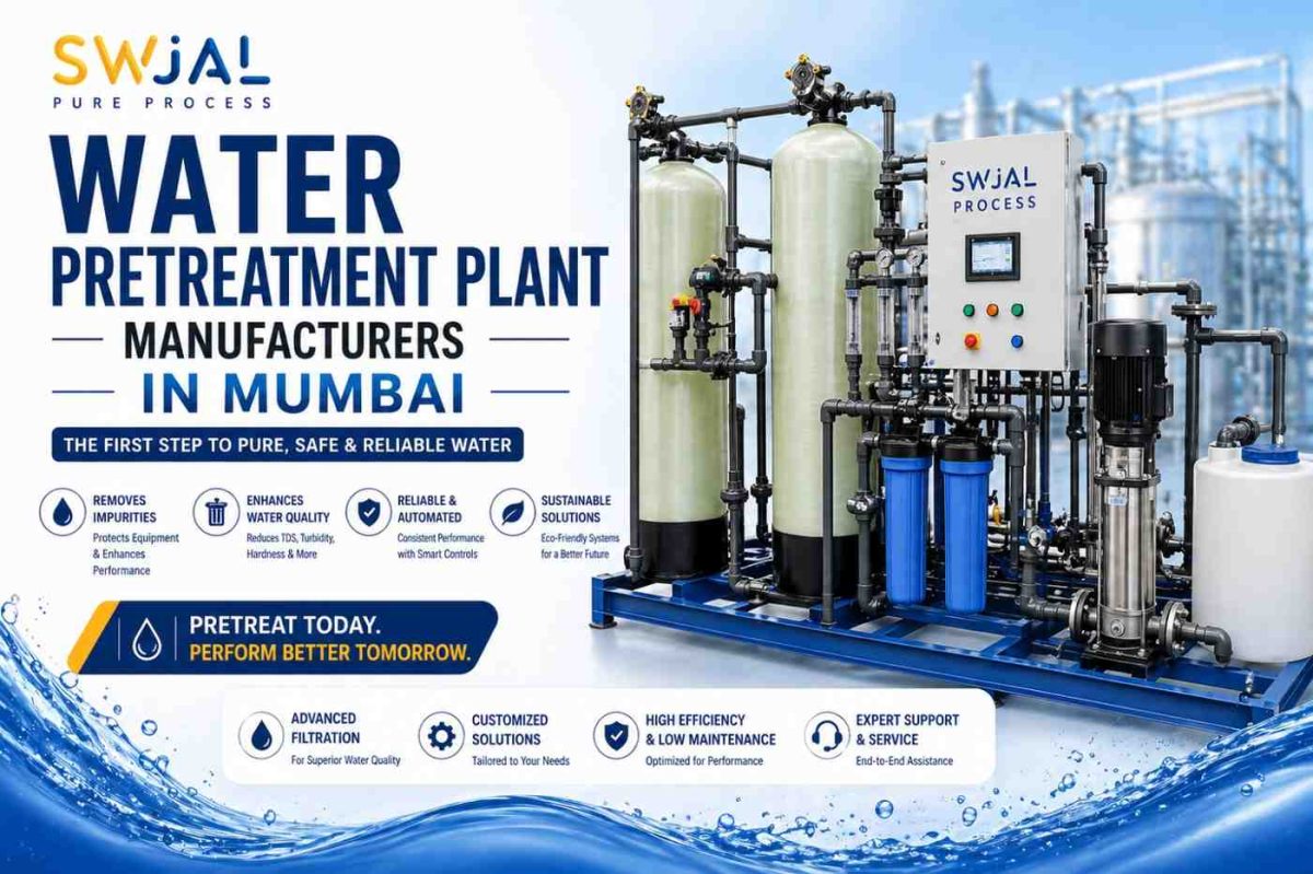 Water Pretreatment Plant Manufacturers in Mumbai | Swjal Process Pvt Ltd