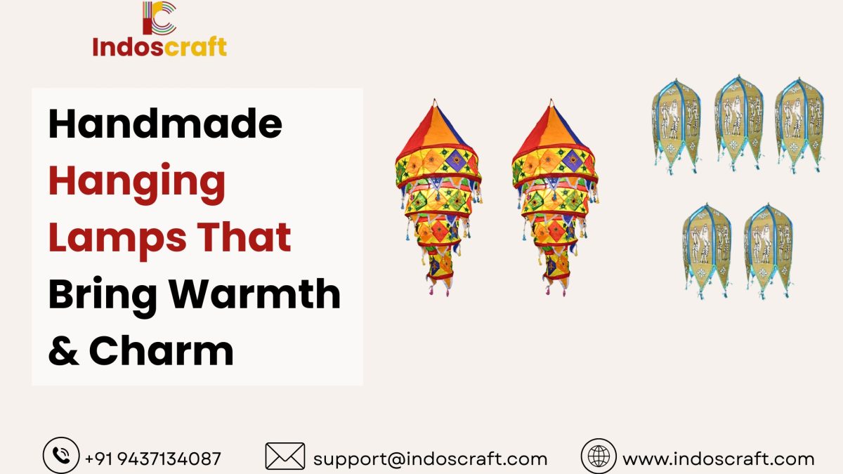 Handmade Hanging Lamps That Bring Warmth & Charm