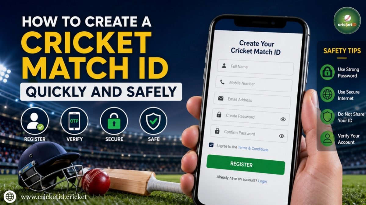 How to Create a Cricket Match ID Quickly and Safely