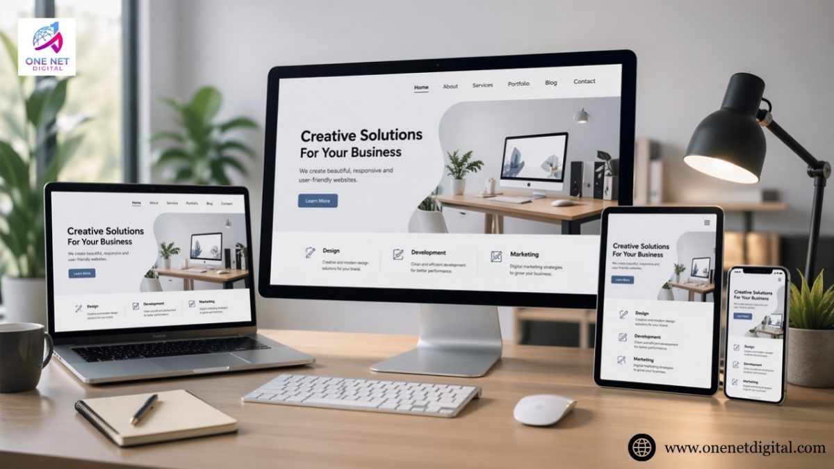 Web Design Company Delivering Creative Digital Solutions for Online Success – One Net Digital