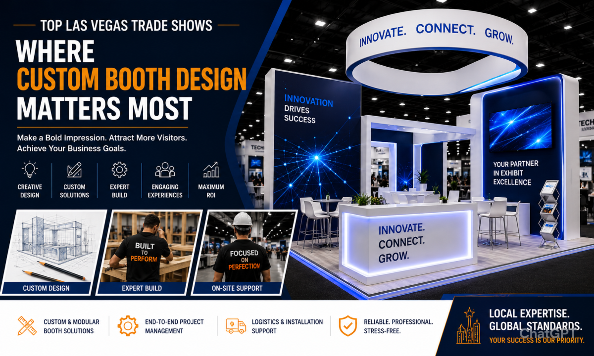 Best Booth Design Solutions for Top Las Vegas Trade Shows