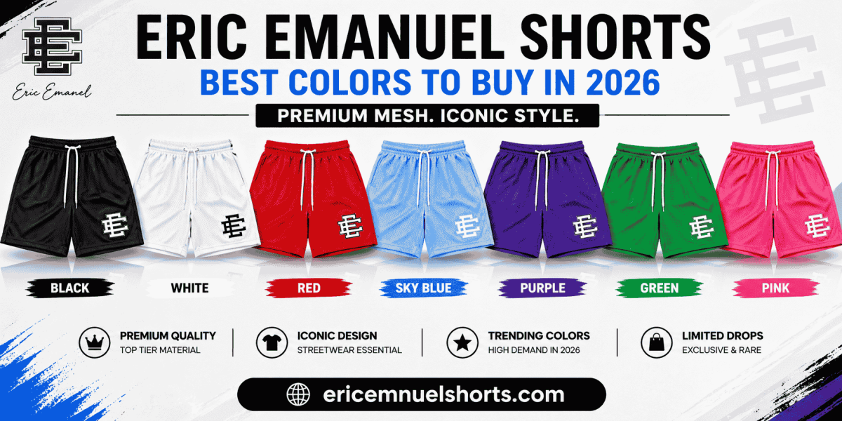 Eric Emanuel Premium Mesh Shorts Streetwear Style