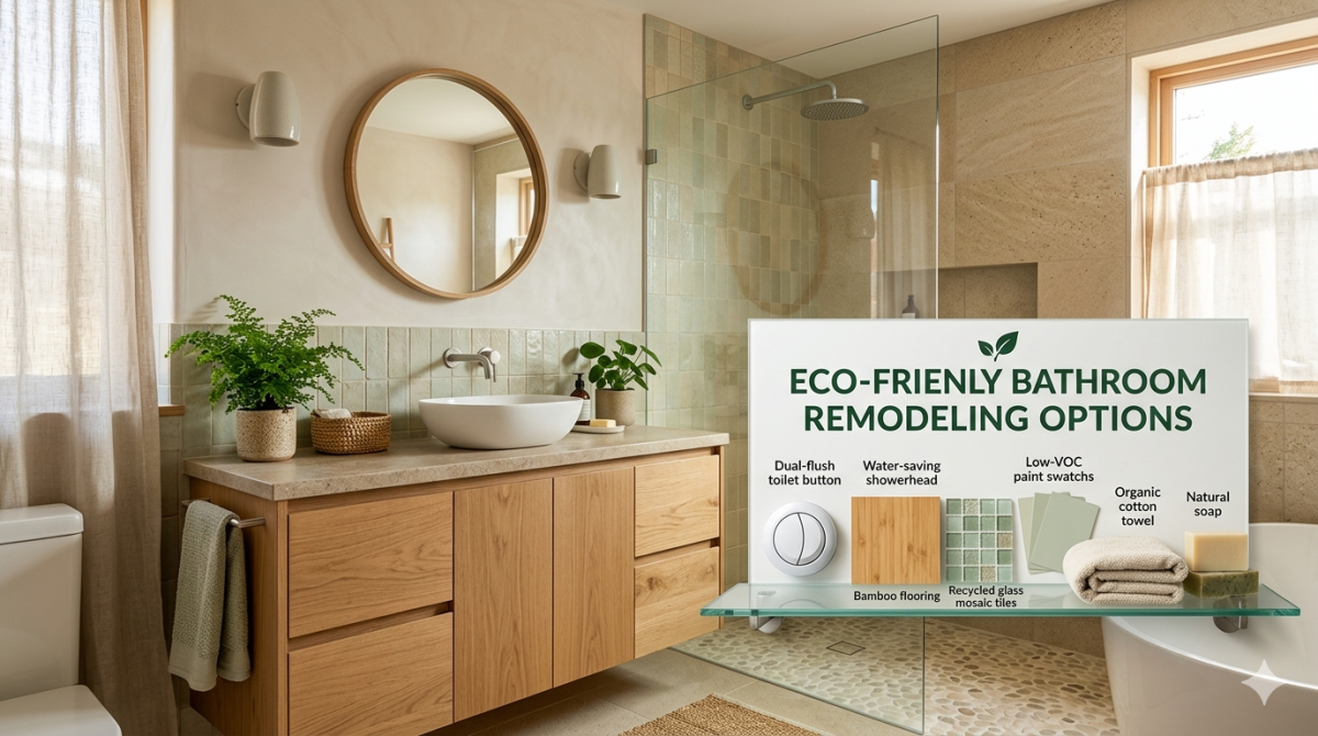 Eco-Friendly Bathroom Remodeling Options