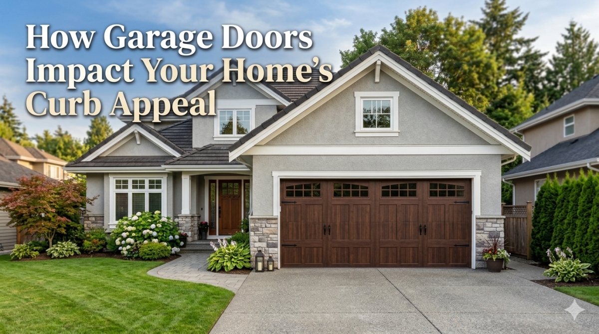 How Garage Doors Impact Your Home’s Curb Appeal