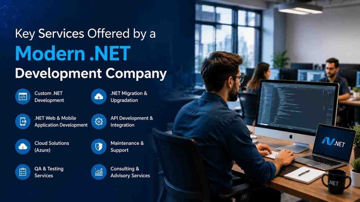 Key Services Offered by a Modern .NET Development Company