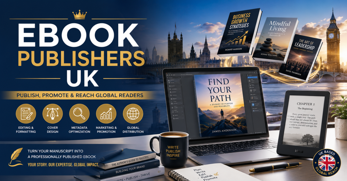Ebook Publishers UK: Turn Your Manuscript into a Published Success