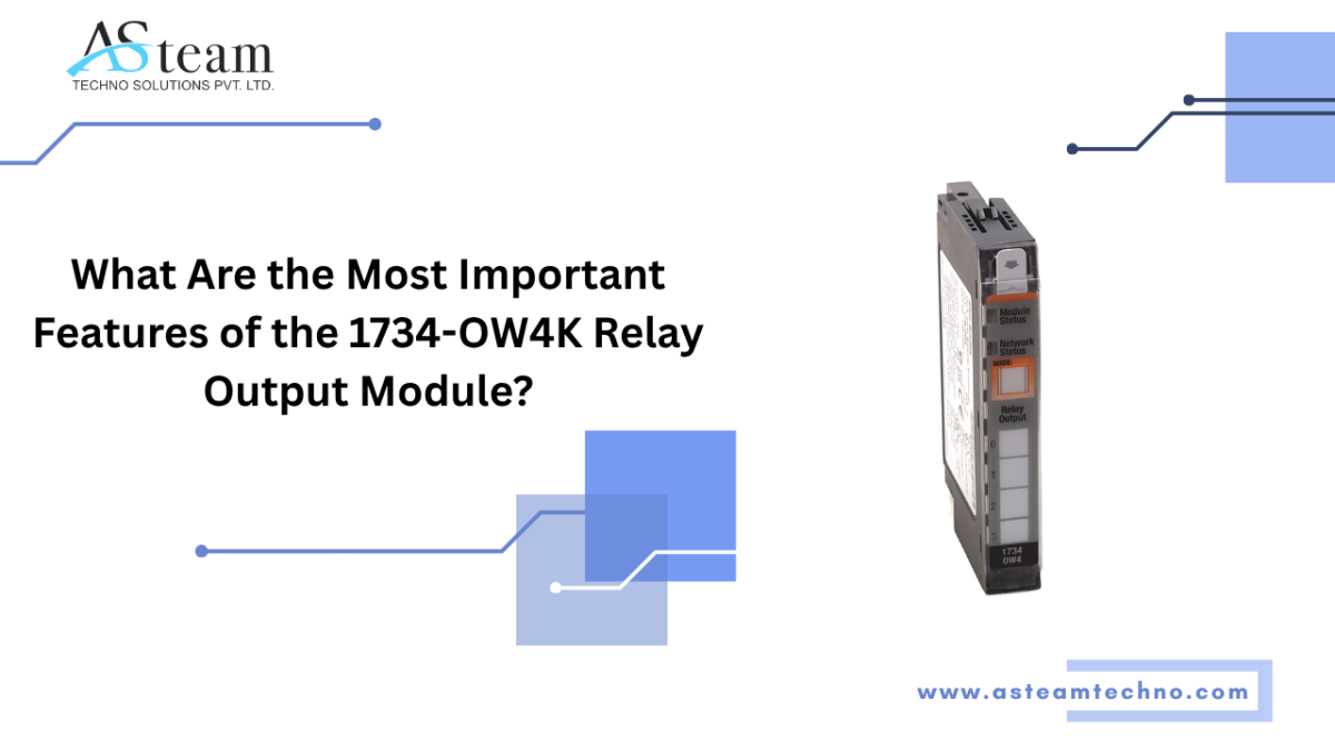 What Are the Most Important Features of the 1734-OW4K Relay Output Module?
