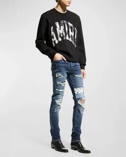 Why Celebrities Love Wearing Amiri Jeans