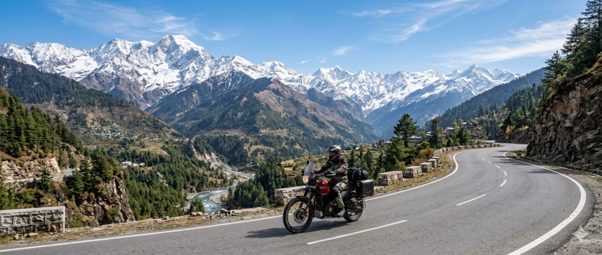 Rides to the Hill Stations to Escape Summer Heat on a Manali Motorbike Rental Rides to the Hill Stations to Escape Summer Heat on a Manali Motorbike Rental