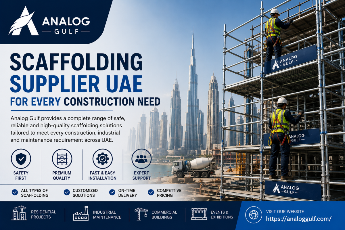 Scaffolding Supplier UAE for Every Construction Need