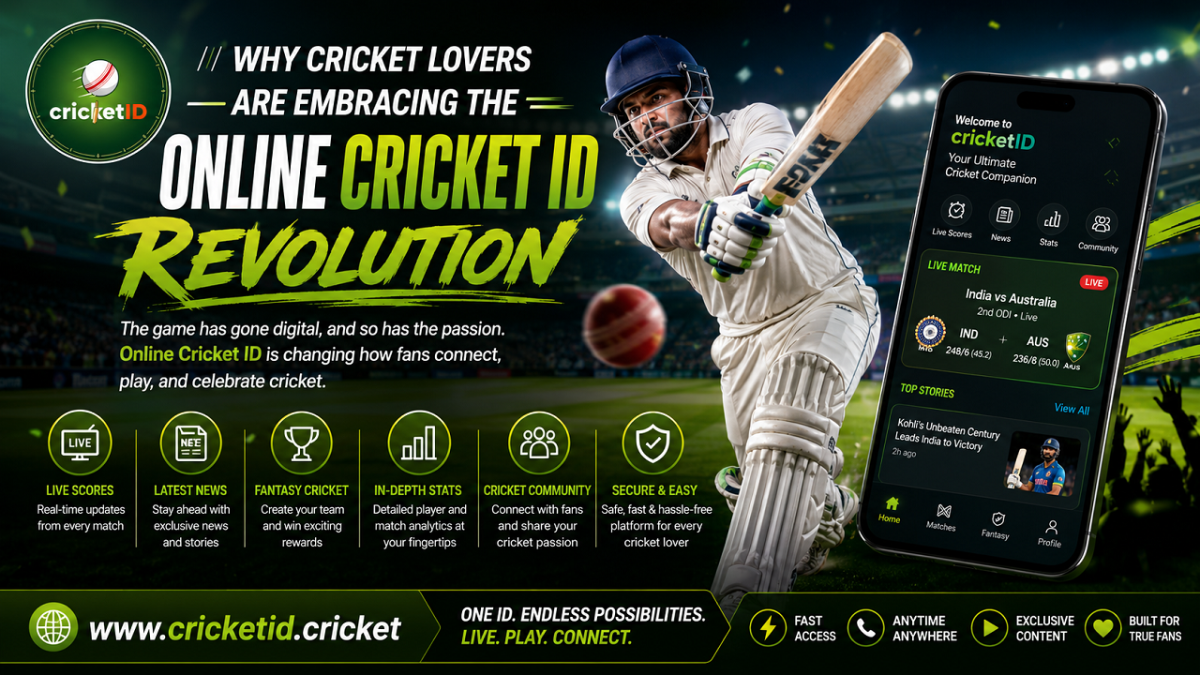 Why Cricket Lovers Are Embracing the Online Cricket ID Revolution