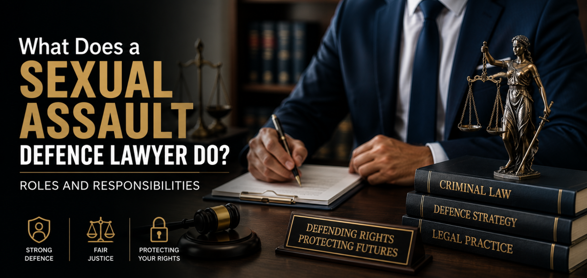 What Does a Sexual Assault Defence Lawyer Do? Roles and Responsibilities