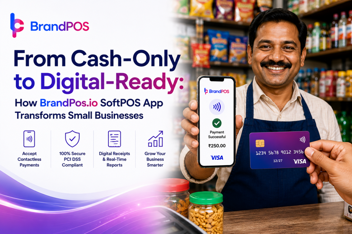 From Cash-Only to Digital-Ready: How BrandPos.io SoftPOS App Transforms Small Businesses