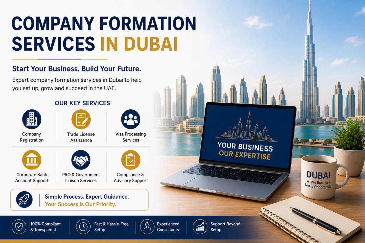 Company Formation Services in Dubai – Start Your Dream Business with Stratrich Consulting Today