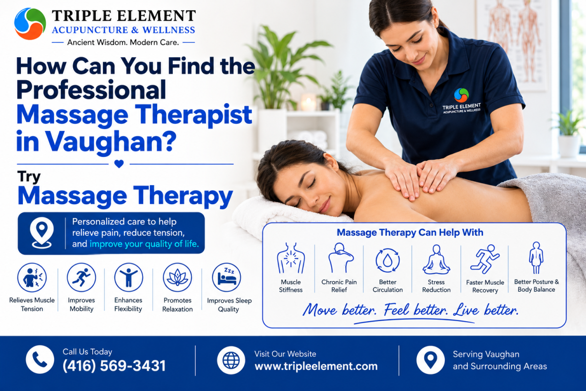 How Can You Find the Professional Massage Therapist in Vaughan?