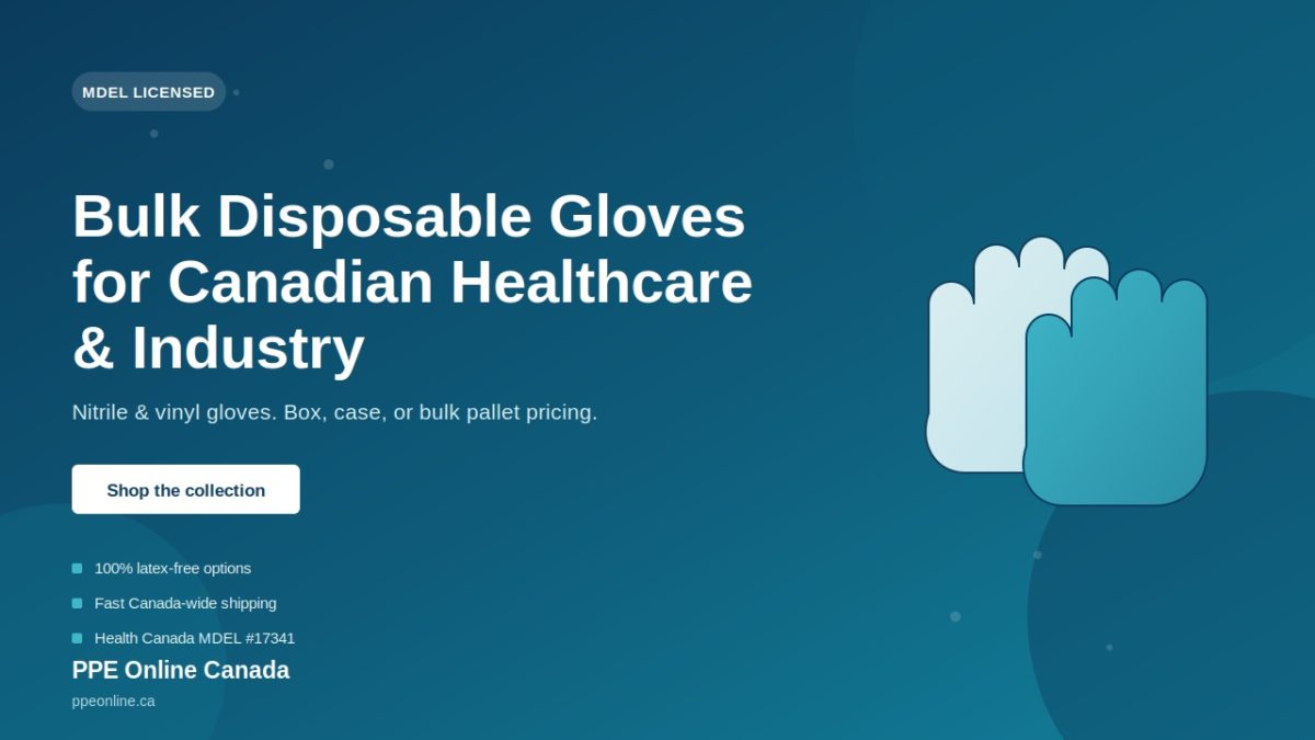 Buying Disposable Gloves in Bulk: A Canadian Buyer’s Guide to Medical-Grade Protection
