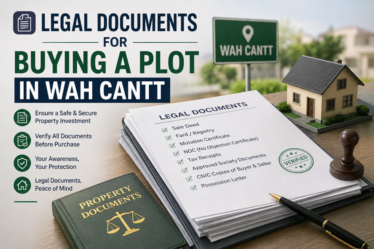 Legal Documents for Buying a Plot in Wah Cantt Legal Documents for Buying a Plot in Wah Cantt
