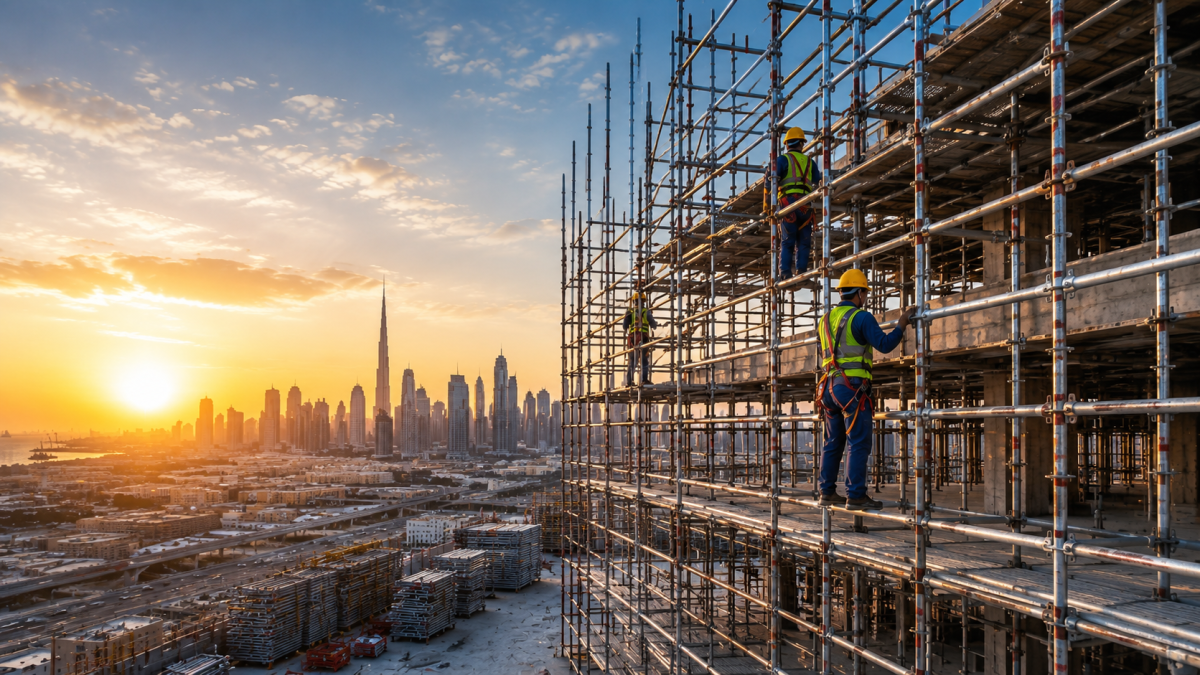Aluminium Mobile Scaffolding UAE for Flexible Access at Height