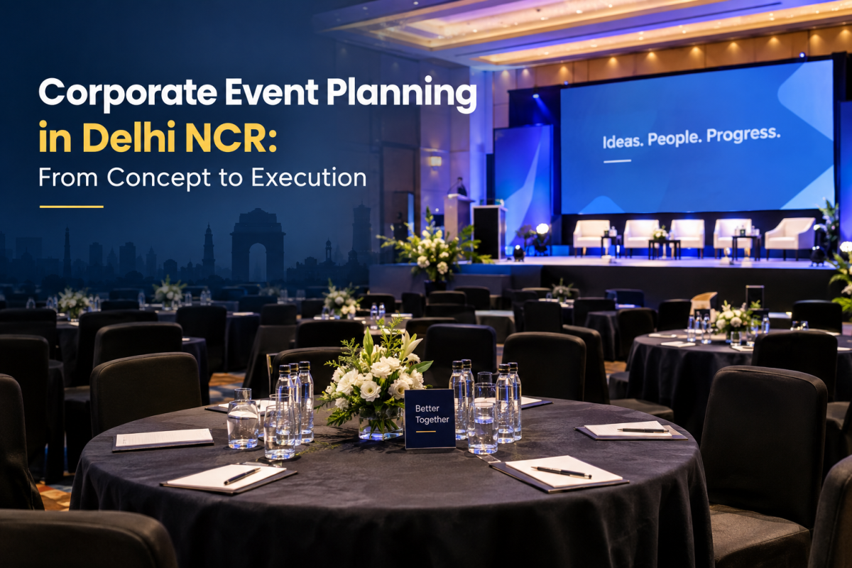Corporate Event Planning in Delhi NCR: From Concept to Execution