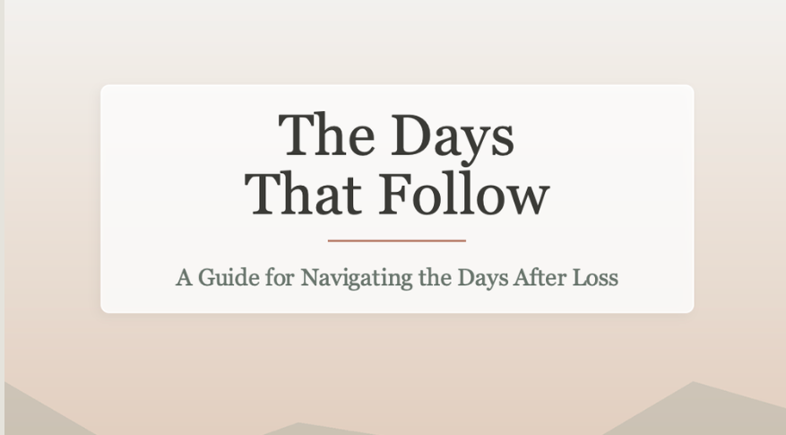 What to Do When Someone Dies: A Practical Guide for Families