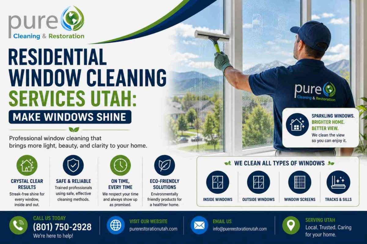 Residential Window Cleaning Services Utah: Make Windows Shine Residential Window Cleaning Services Utah: Make Windows Shine