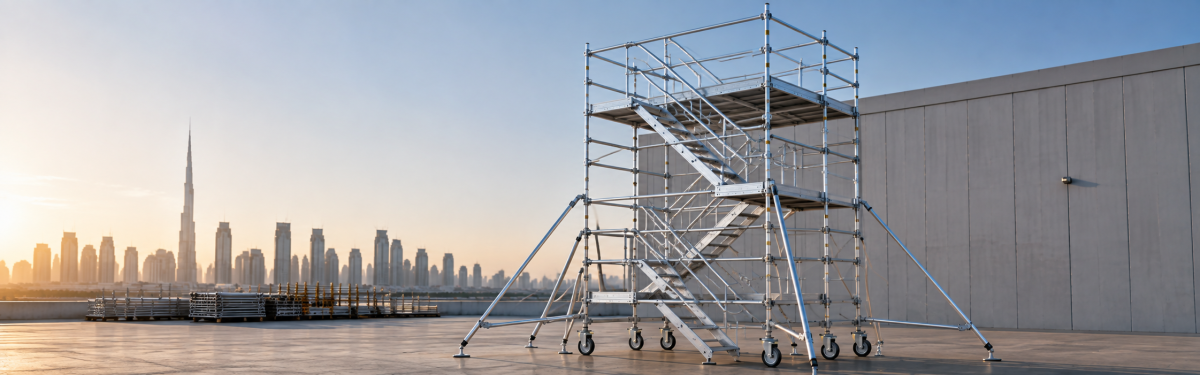 Aluminum Podium Scaffolding UAE for Flexible Work at Height Aluminum Podium Scaffolding UAE for Flexible Work at Height