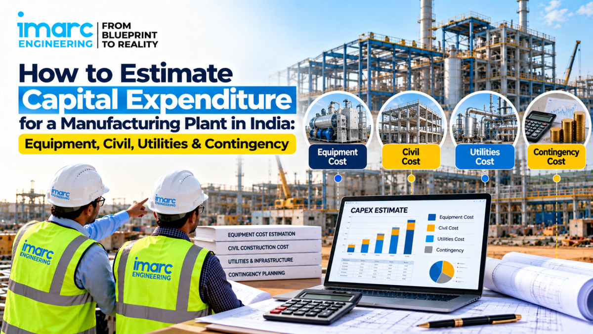 How to Estimate Capital Expenditure for a Manufacturing Plant in India: Equipment, Civil, Utilities & Contingency