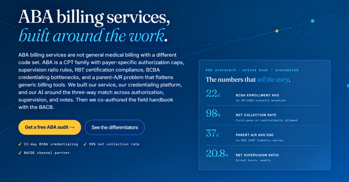 ABA Billing Services for Therapy Practices | ASP-RCM Solutions 
